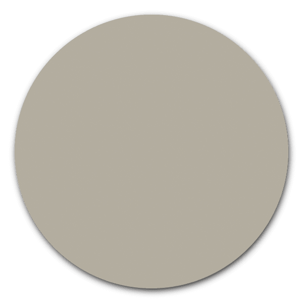 Muurcirkel licht grijs pink - ronde wanddecoratie in uni kleuren