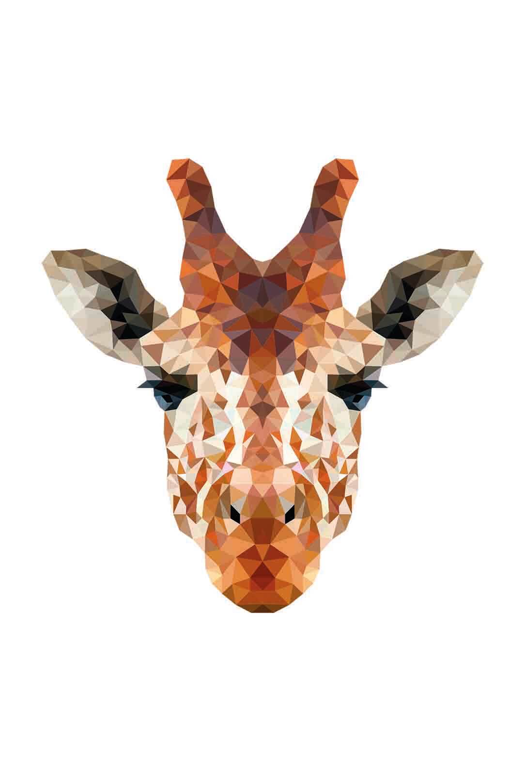 Pixxi Giraffe wanddecoratie kinderkamer