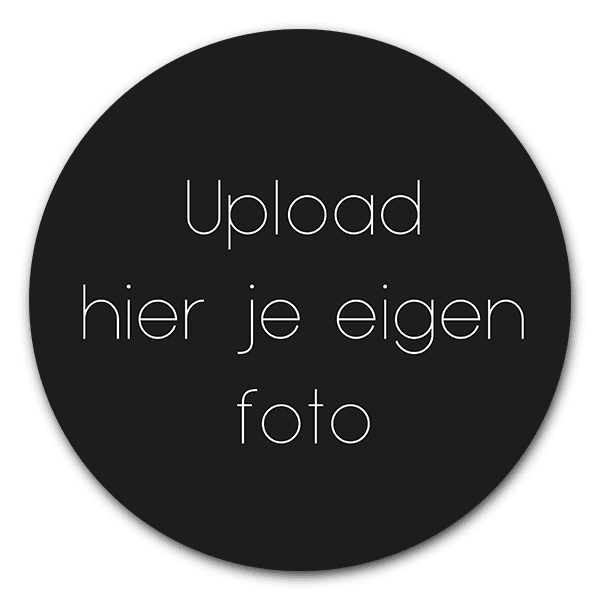 Muurcirkel met eigen foto.
