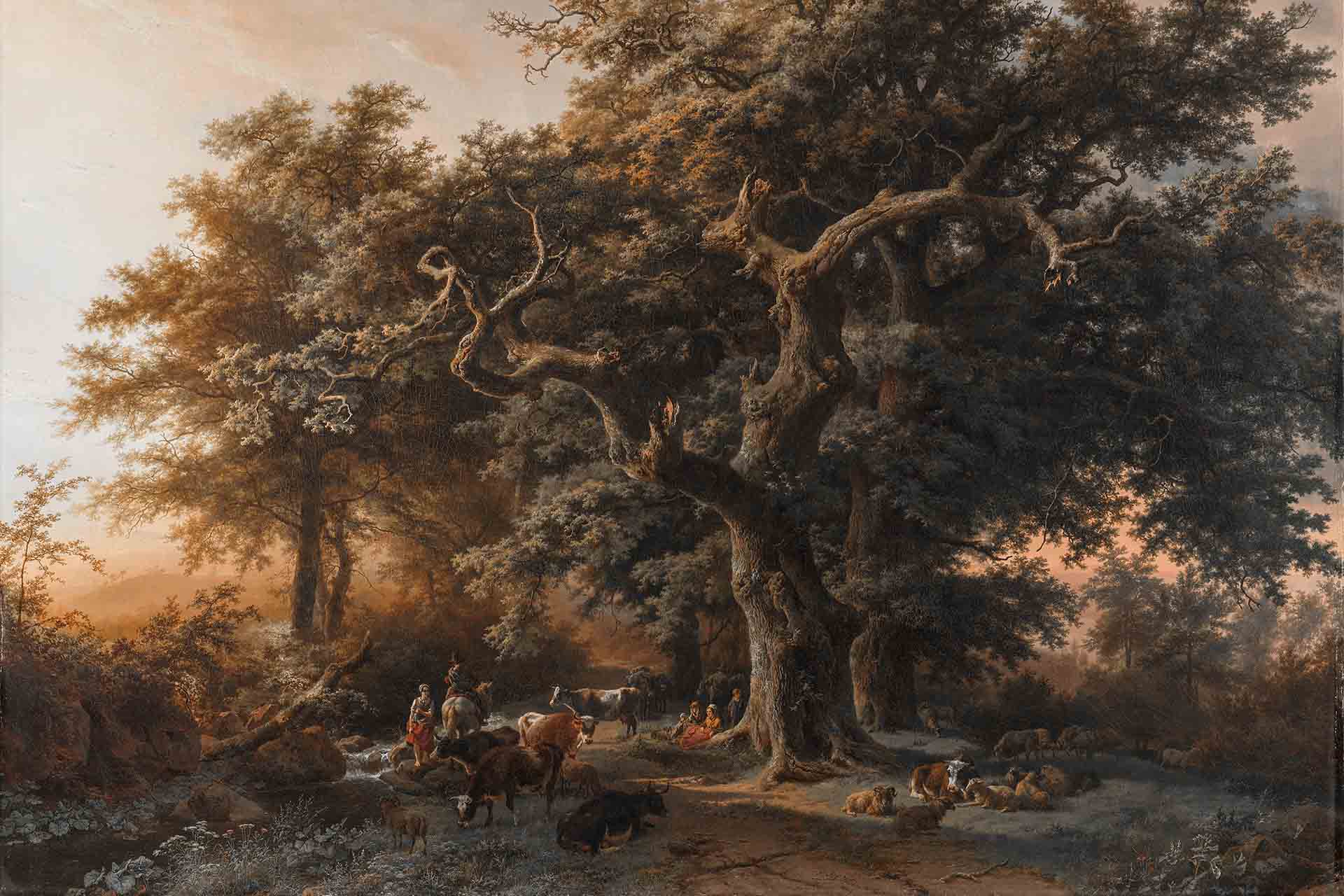 Bosgezicht - Barend Cornelis Koekoek