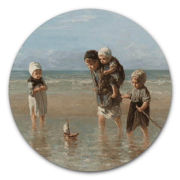 Muurcirkel Kinderen der zee van Jozef Israëls