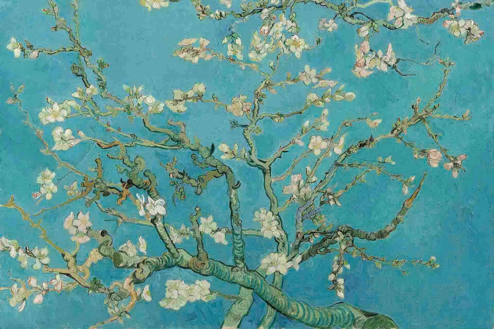Amandelbloesem van Vincent van Gogh