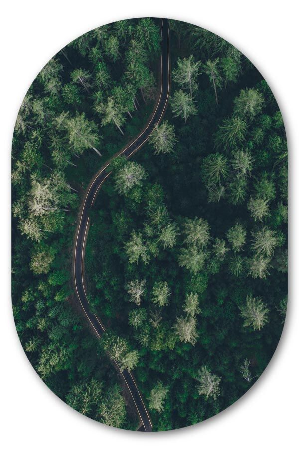 Muurovaal The Green Road